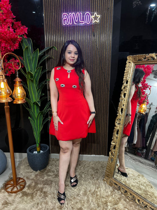 Ruby Charm Dress WC29