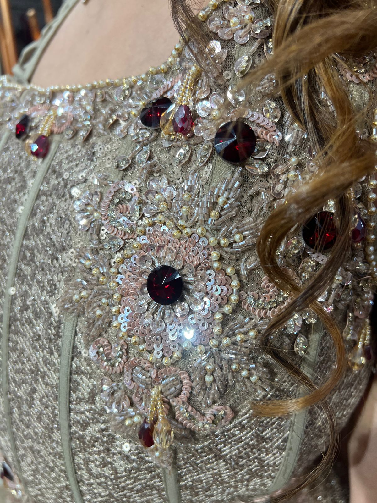 Golden Luxe Sequin 2-Piece Set AC119