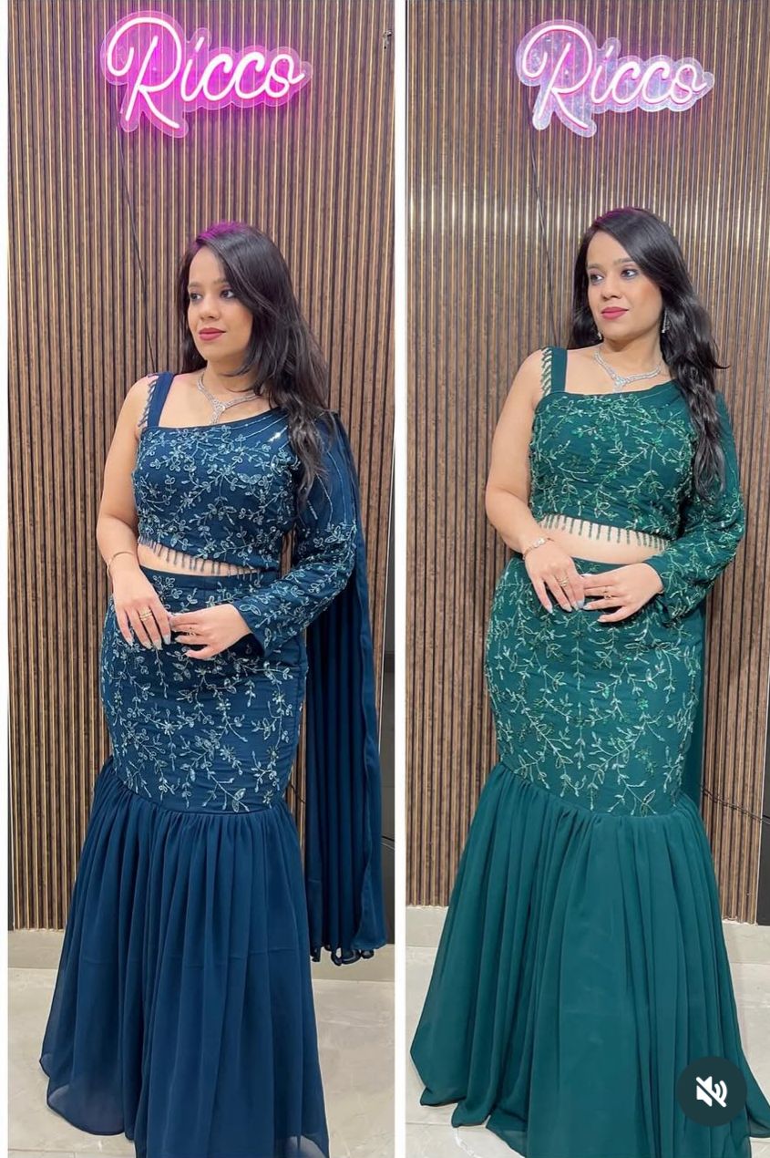 Stunning Fish Cut Lehenga RC33