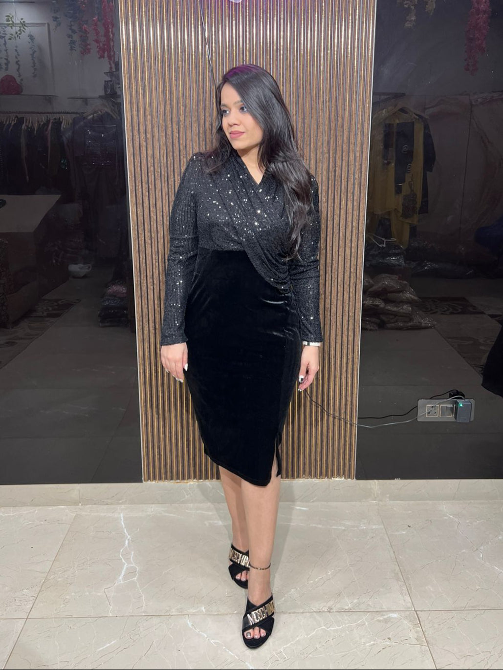 Sequence Velvet DressRC298