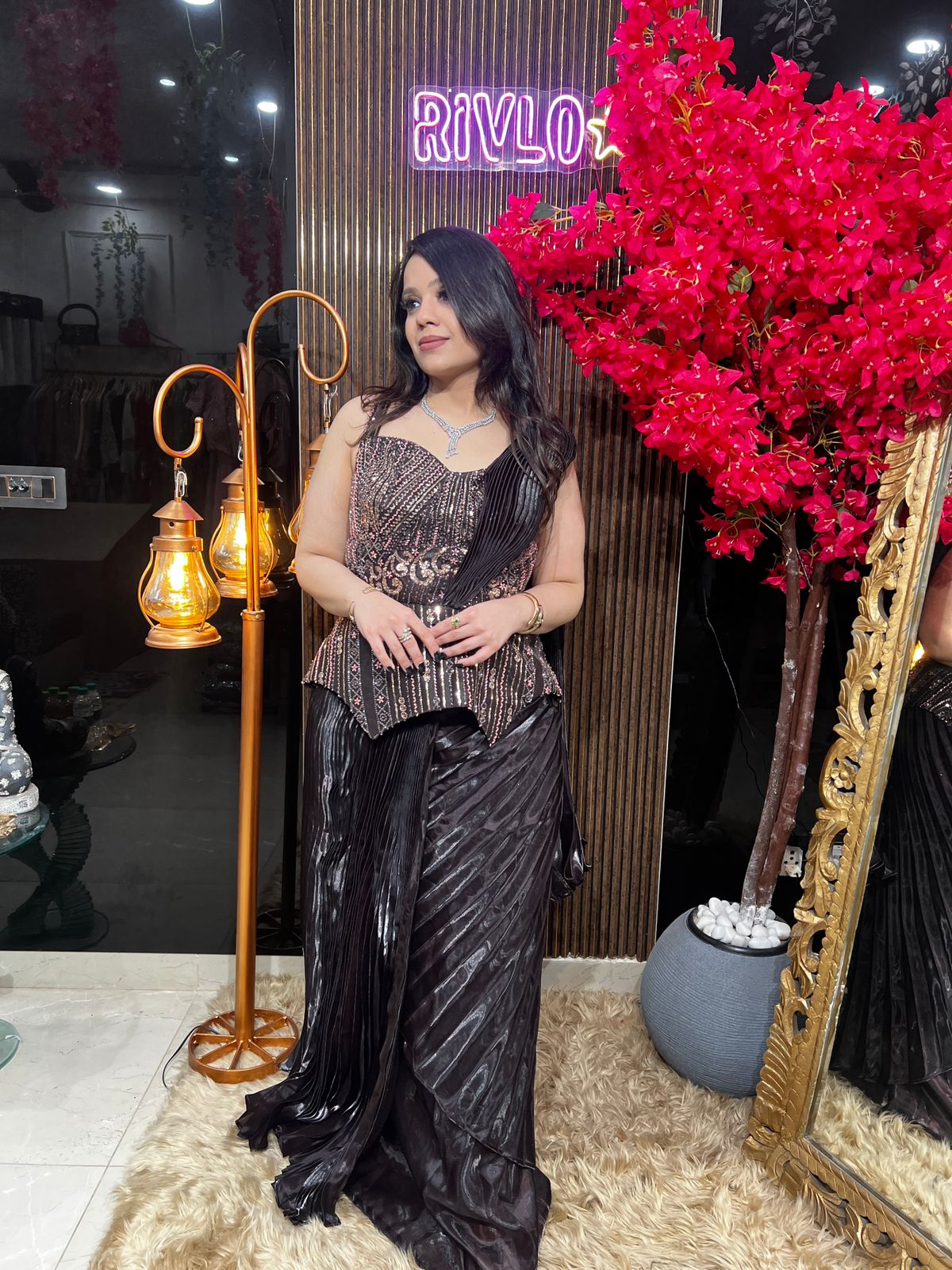 🤎✨ Chocolate Drape Couture Set ✨🤎 AC67
